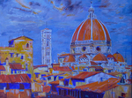 Florenz - Domkuppel und Campanile