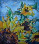 Sonnenblumen - modern